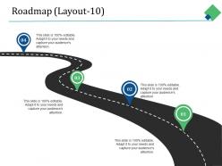 40465691 style essentials 1 roadmap 4 piece powerpoint presentation diagram infographic slide