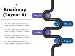 Roadmap ppt visual aids gallery