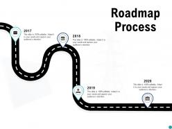 Roadmap process 2017 to 2020 ppt powerpoint presentation portfolio themes