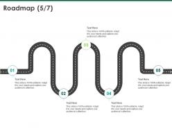 Roadmap process a1047 ppt powerpoint presentation show pictures