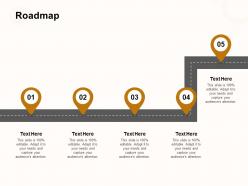 Roadmap process a1058 ppt powerpoint presentation layouts clipart images