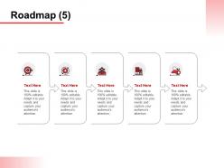 Roadmap process a1071 ppt powerpoint presentation portfolio graphics template