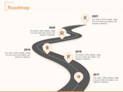 Roadmap process a877 ppt powerpoint presentation infographic template themes