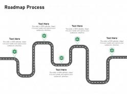 Roadmap process audiences attention ppt powerpoint presentation infographics