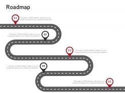 Roadmap process j229 ppt powerpoint presentation file design templates