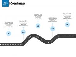 Roadmap process l121 ppt powerpoint presentation styles icon