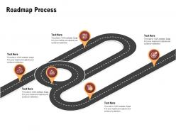 Roadmap process m1085 ppt powerpoint presentation model vector
