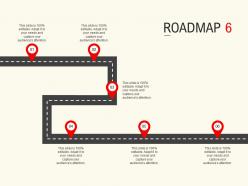 Roadmap process six l536 ppt powerpoint presentation summary introduction