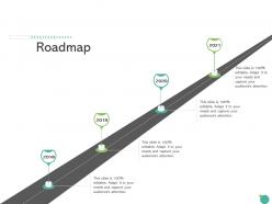 Roadmap raise funding private funding ppt graphics