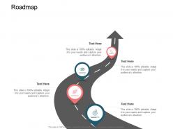 Roadmap rise employee turnover rate it company ppt outline guide