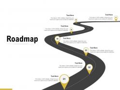 Roadmap seven c1304 ppt powerpoint presentation infographic template