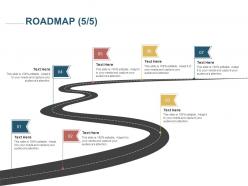 Roadmap seven process c1229 ppt powerpoint presentation pictures backgrounds