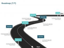 Roadmap seven stage l1250 ppt powerpoint presentation portfolio ideas