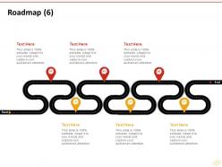 Roadmap six process c1224 ppt powerpoint presentation layouts graphics