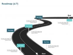 Roadmap six stage l1249 ppt powerpoint presentation gallery inspiration