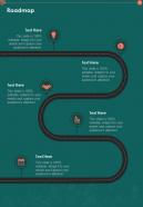 Roadmap Slide Florist Proposal One Pager Sample Example Document Roadmap Slide Florist Proposal One Pager Sample Example Document