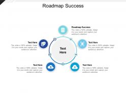 Roadmap success ppt powerpoint presentation gallery clipart cpb