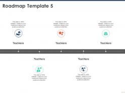 Roadmap template 5 capture m216 ppt powerpoint presentation model aids