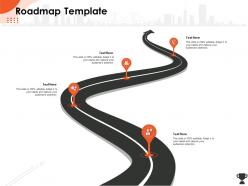 Roadmap template attention m543 ppt powerpoint presentation styles vector