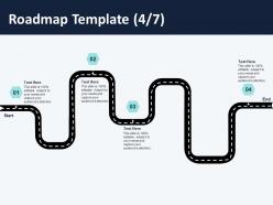 Roadmap template l1410 ppt powerpoint presentation styles demonstration