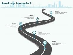 Roadmap template m8 ppt powerpoint presentation infographic template guidelines