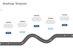 Roadmap template ppt powerpoint presentation infographics graphic tips