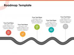 Roadmap template r476 ppt powerpoint presentation slides file formats