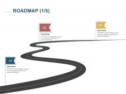 Roadmap three process c1231 ppt powerpoint presentation slides vector