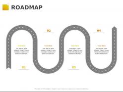 Roadmap timeline f435 ppt powerpoint presentation pictures introduction