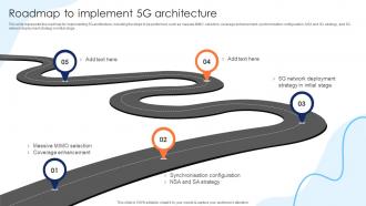 Roadmap To Implement 5G Architecture Working Of 5G Technology IT Ppt Summary