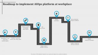 Roadmap To Implement Aiops Platform At Workplace Introduction To Aiops AI SS V