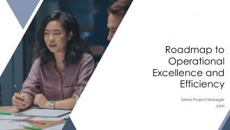 Roadmap To Operational Excellence And Efficiency PPT Sample AT Roadmap To Operational Excellence And Efficiency PPT Sample AT