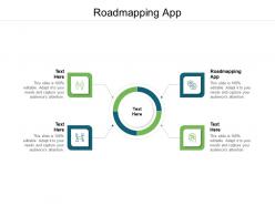 Roadmapping app ppt powerpoint presentation outline model cpb