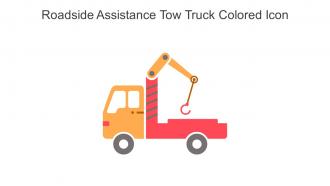 Roadside Assistance Tow Truck Colored Icon In Powerpoint Pptx Png And Editable Eps Format