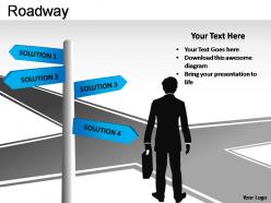 Roadway powerpoint presentation slides