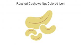 Roasted Cashews Nut Colored Icon In Powerpoint Pptx Png And Editable Eps Format