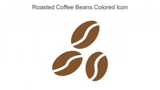Roasted Coffee Beans Colored Icon In Powerpoint Pptx Png And Editable Eps Format