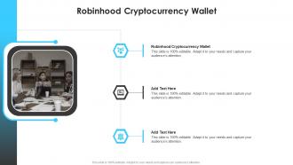 Robinhood Cryptocurrency Wallet In Powerpoint And Google Slides Cpb
