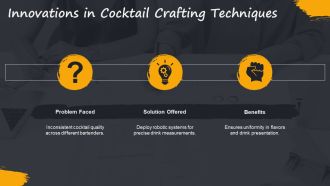Robot Bartender Precision Cocktail Mastery PPT Mockup AT Multipurpose Professionally