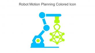 Robot Motion Planning Colored Icon In Powerpoint Pptx Png And Editable Eps Format