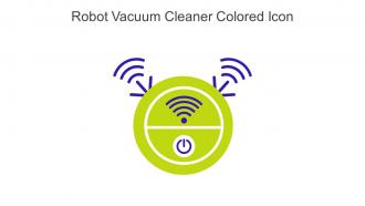 Robot Vacuum Cleaner Colored Icon In Powerpoint Pptx Png And Editable Eps Format