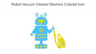 Robot Vacuum Cleaner Machine Colored Icon In Powerpoint Pptx Png And Editable Eps Format