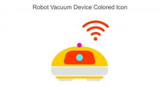 Robot Vacuum Device Colored Icon In Powerpoint Pptx Png And Editable Eps Format