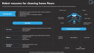 Robot Vacuums For Cleaning IoT Remote Asset Monitoring And Management IoT SS