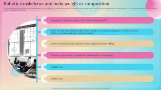 Robotic Exoskeleton And Body Weight Or Composition Ppt Summary Example Topics