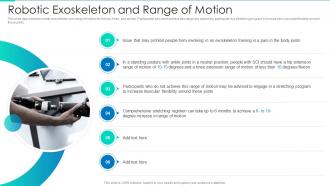 Robotic Exoskeleton And Range Of Motion Ppt Clipart