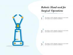 Robotic Hand Used For Surgical Operations