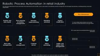 Robotic In Retail Industry Streamlining Operations With Artificial Intelligence
