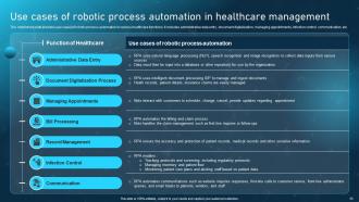Robotic process automation adoption in various industries powerpoint presentation slides Aesthatic Good