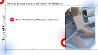 Robotic Process Automation Impact On Industries Powerpoint Presentation Slides Image Captivating